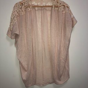 Peachy color cardigan